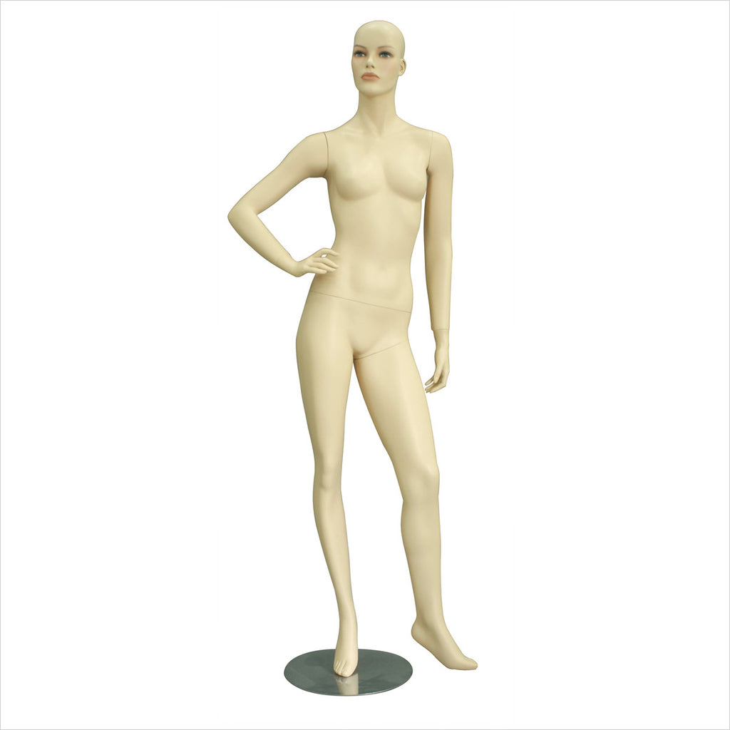 Female mannequin with Left Leg Out