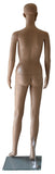 Mannequin for Sale Female, Plastic, Unbreakable Skin Tone with Glass Base. Height: 68, Chest:32, Waist:24, Hip: 33-Inch.