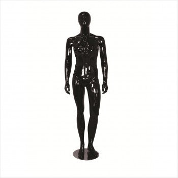 Male Fiber Glass Mannequin with Left Leg Bent - StoreFixtureShowcase.com - 1