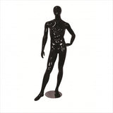 Male Fiber Glass  Mannequin with Right Leg Out - StoreFixtureShowcase.com - 2