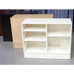 Retail cash wrap counter 48(L) x 20(W)x 38(H) - Inch, Available in Black, Maple and White