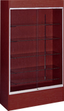 Wooden Wall display Showcase cabinet cherry finish